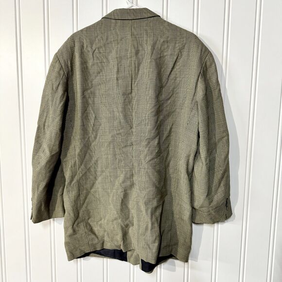 Vintage COUNTRY ROAD 1980s Suit Jacket Men's Sz 44 Wool Blend Tweed Brown Brown - Picture 9 of 9